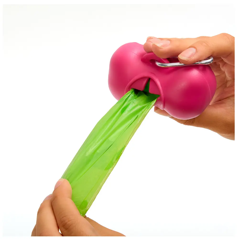 Kit Higiênico Cata Caca com Refil MyHug Rosa